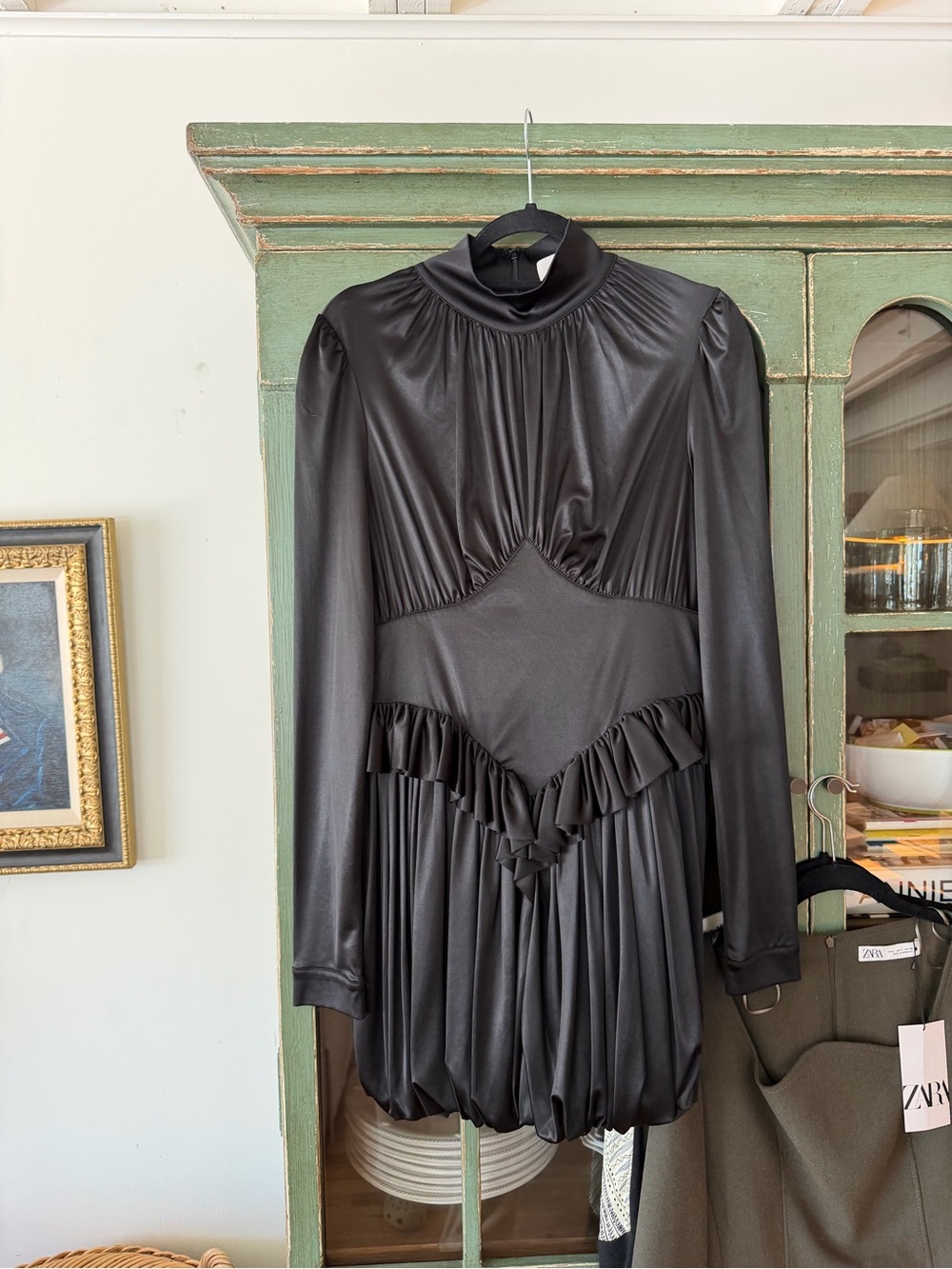 Paco Rabanne x H&M Puff-Skirt Dress size M